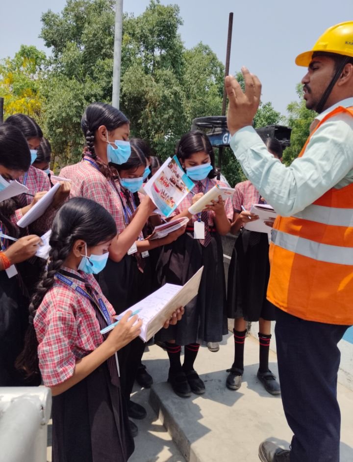 Water Sewage Treatment Plant Educational Visit